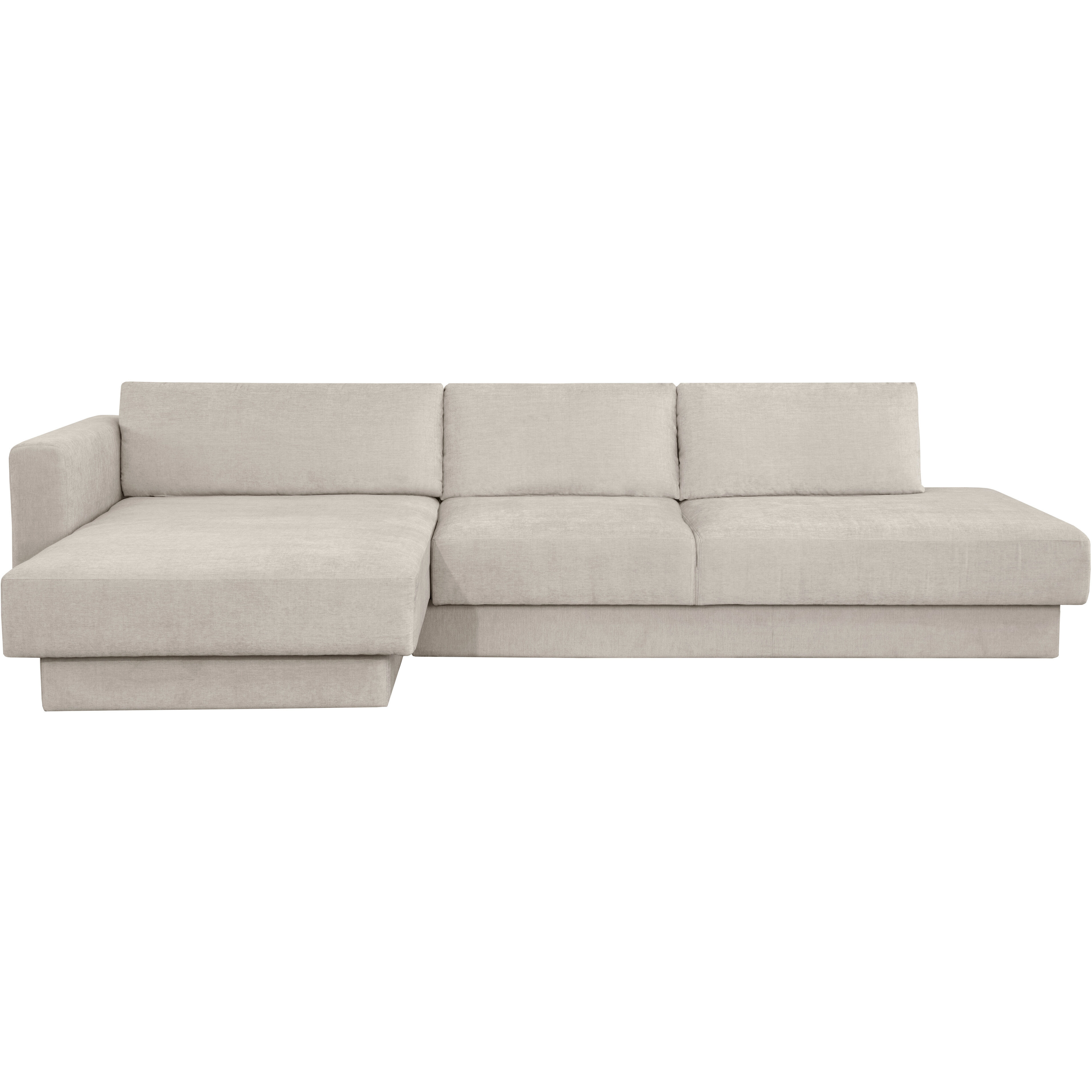 Tecoma Danny Cream Sofa Chaise, LAF